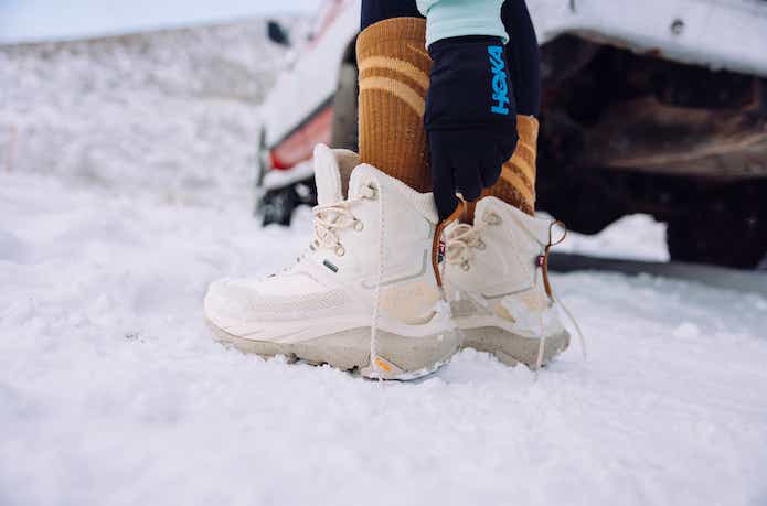 冬の雨・雪で便利すぎ】HOKAの新作ハイクシューズは防水、透湿、保温が