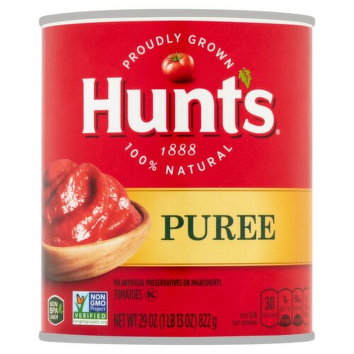 Hunts Tomato Puree, 29 oz - The Fresh Grocer