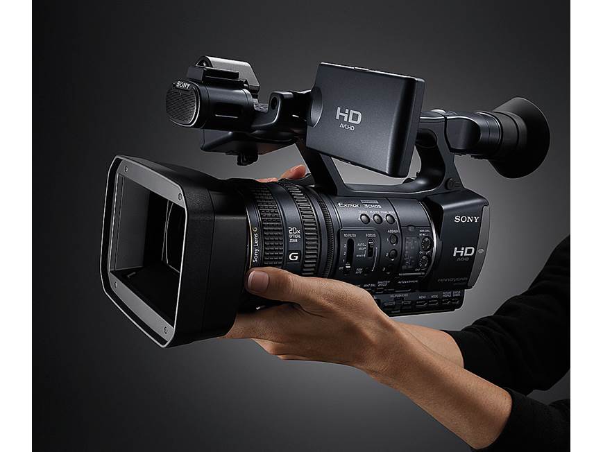 Sony HDR-AX2000 Handycam® Professional HD camcorder at Crutchfield