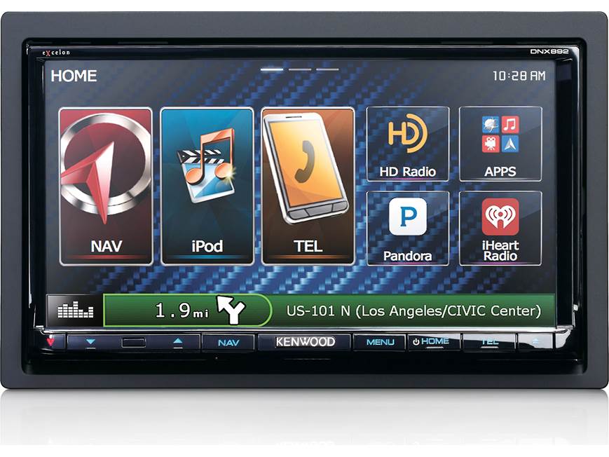 Kenwood Excelon DNX892 Navigation receiver at Crutchfield