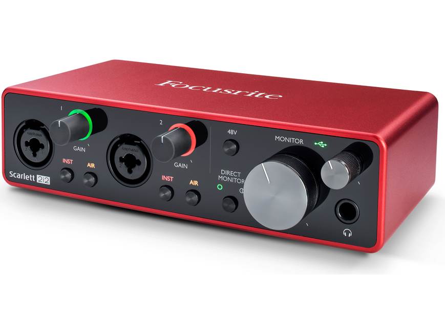 Customer Reviews: Focusrite Scarlett 2i2 (3rd Generation) USB 2.0