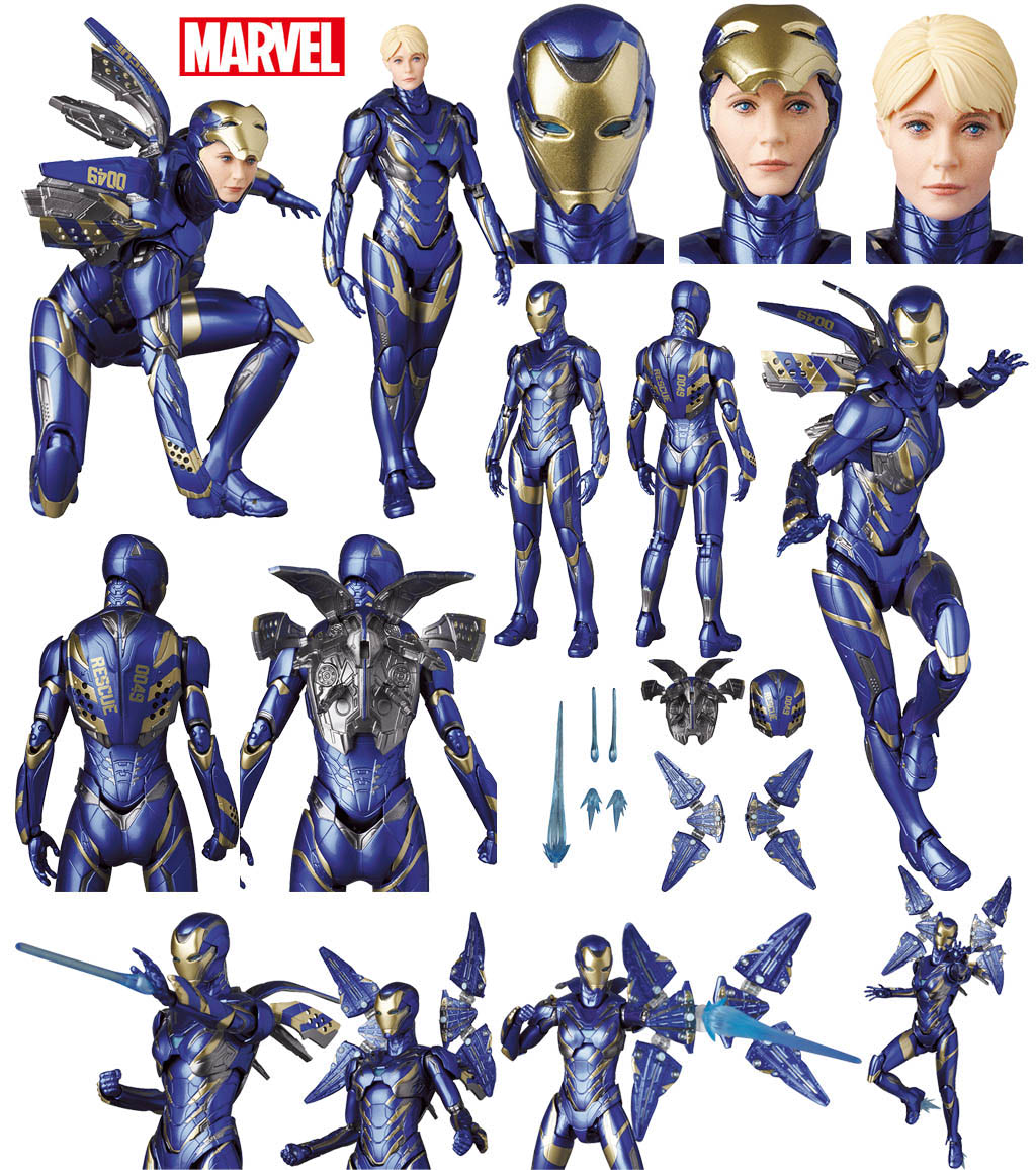 トニーとペッパー、最後の戦いの姿をアクションフィギュア化