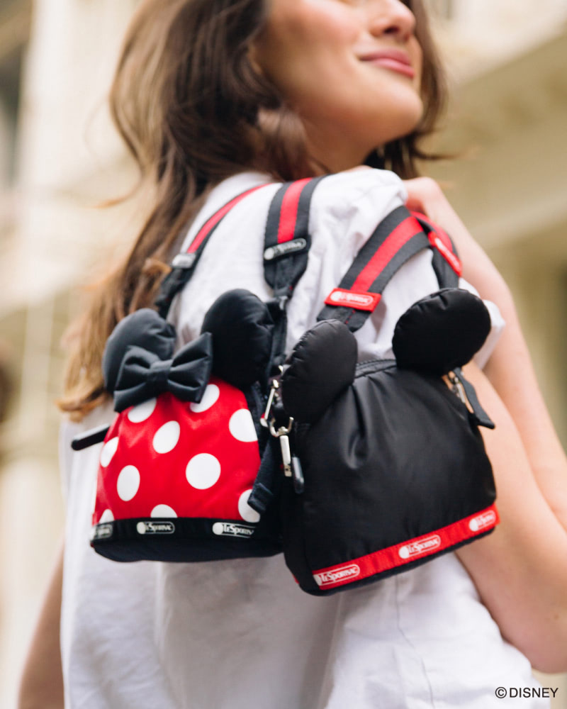 大好きなミッキー＆ミニーとお出かけ♪ レスポートサックに新