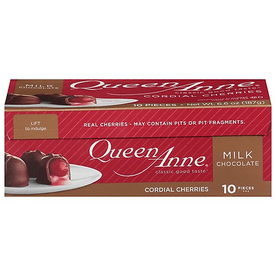 Queen Anne Cordial Cherries Milk Chocolate - 6.6 Oz - safeway