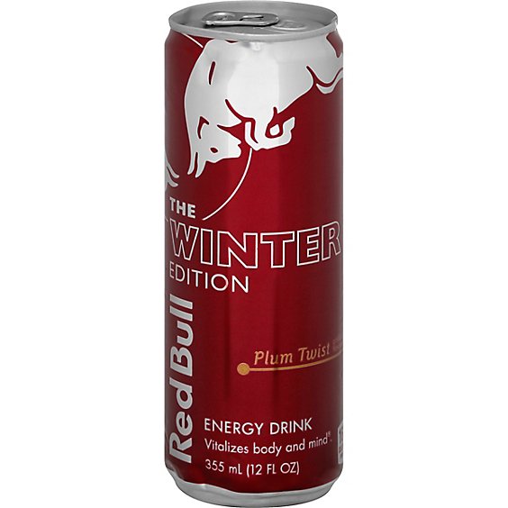 Red Bull Winter Edition Plum Twist - 12 Fl. Oz. - shaws
