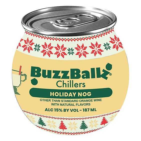 Buzzballz Eggnog 187 Ml - 187 ML - albertsons