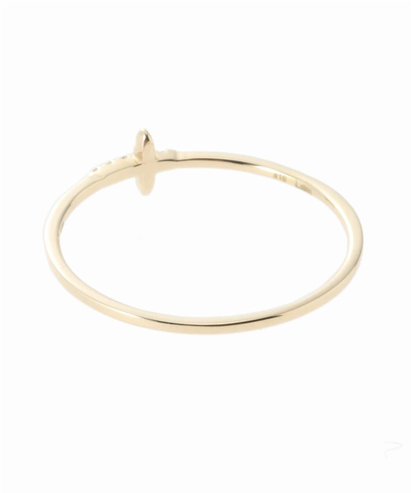 クロスダイヤモチーフリングK10（リング）｜Lilas（リラ）の通販