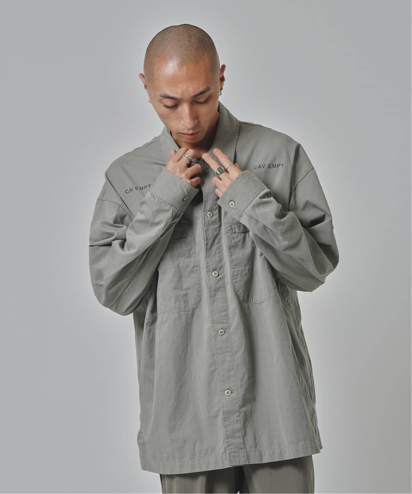 C.E / シーイー】cavempt COTTON CASUAL SHIRT（シャツ／ブラウス