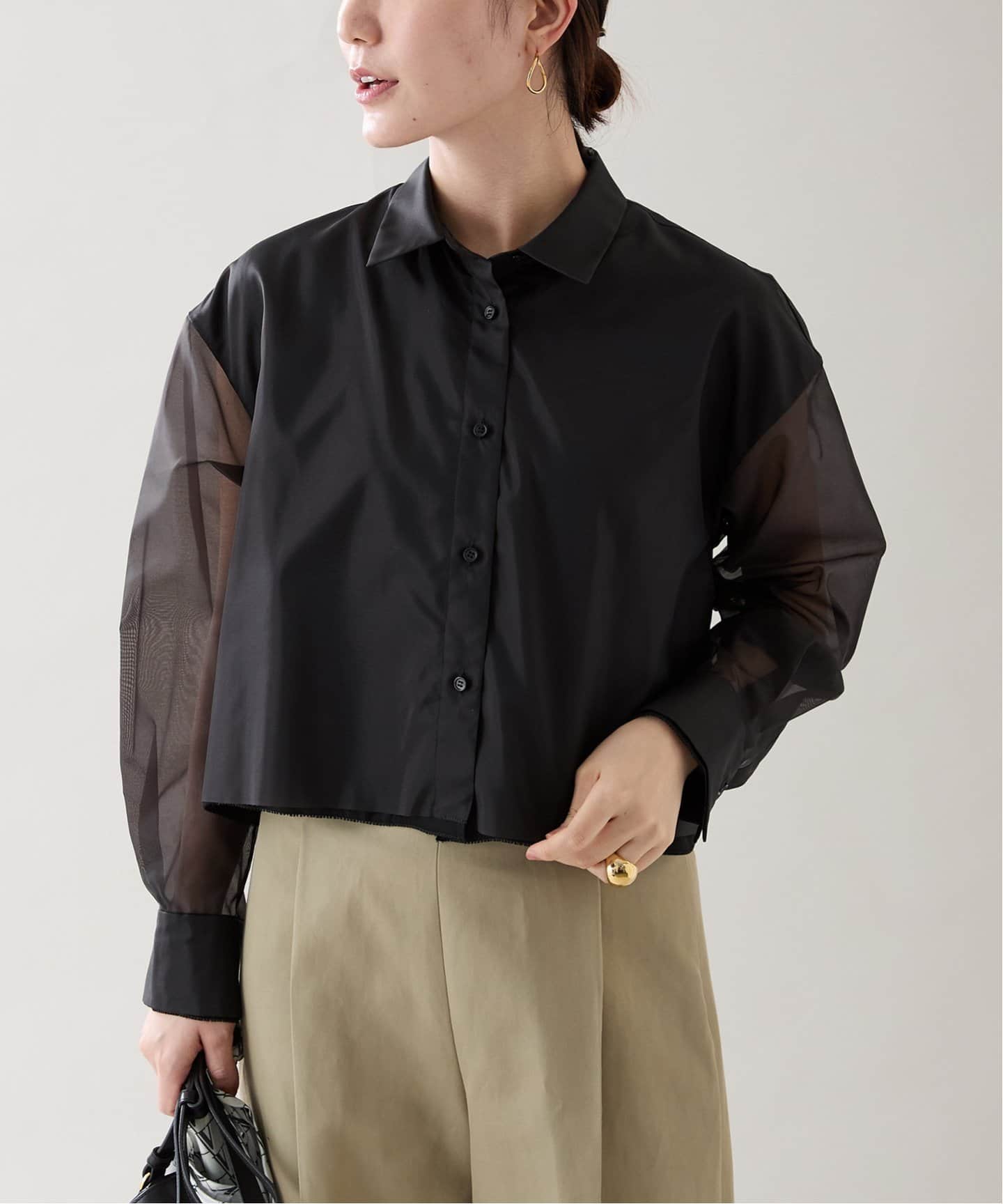 シアーシャツ（シャツ／ブラウス）｜VERMEIL par iena（ヴェルメイユ