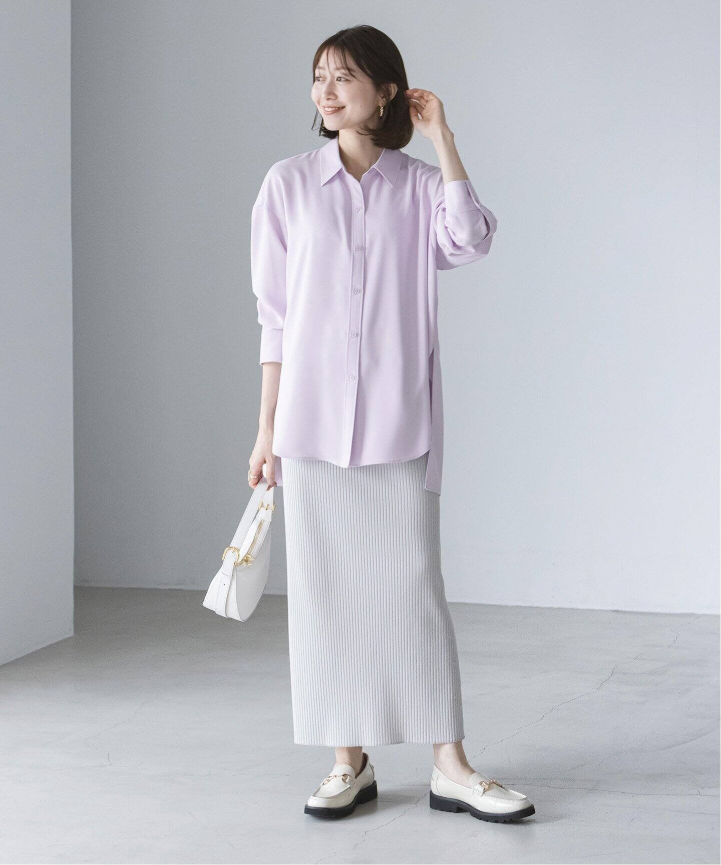 追加》シーズンカラープレーンシャツ 8（シャツ／ブラウス）｜NOBLE