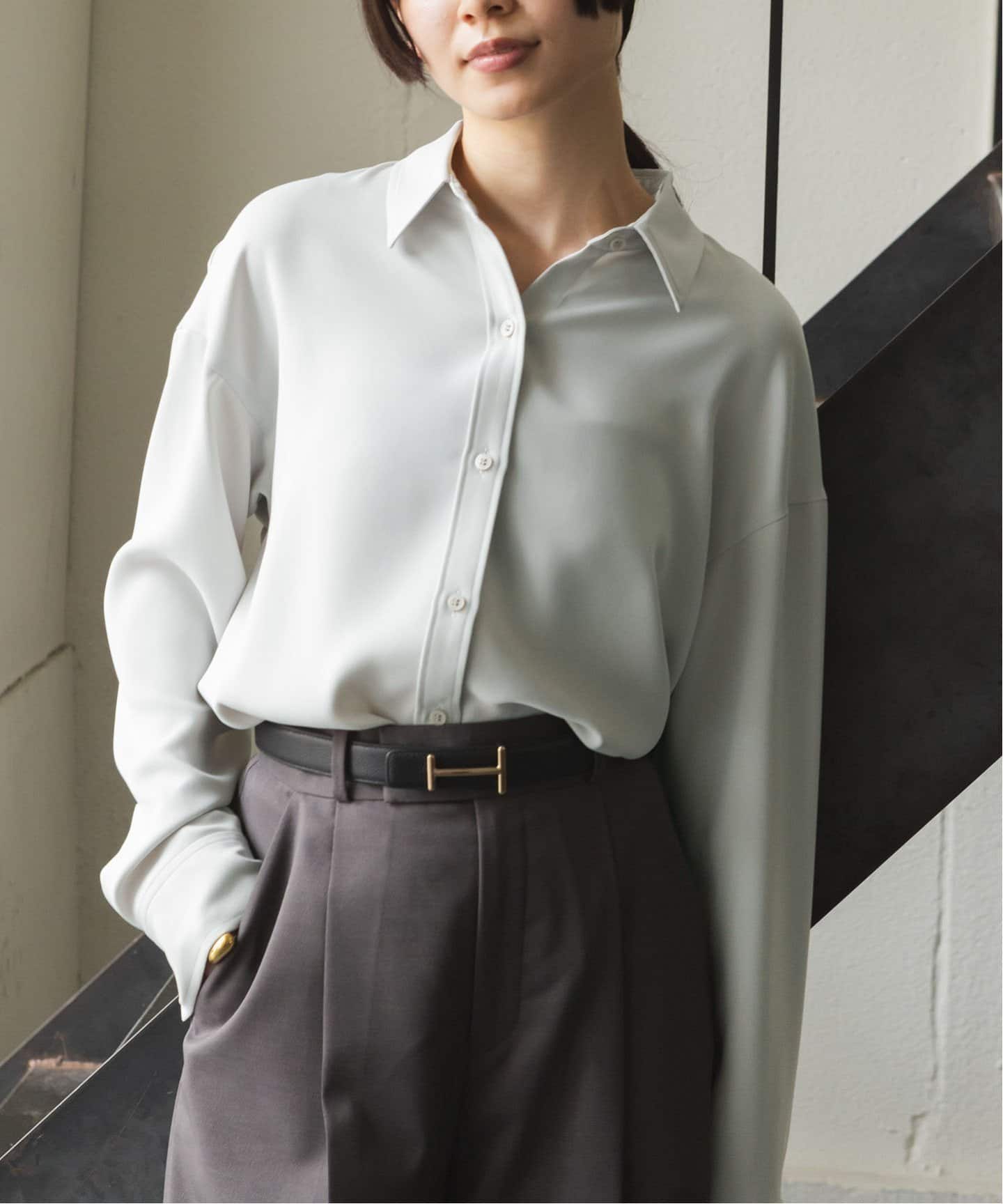 追加》シーズンカラープレーンシャツ 10（シャツ／ブラウス）｜NOBLE