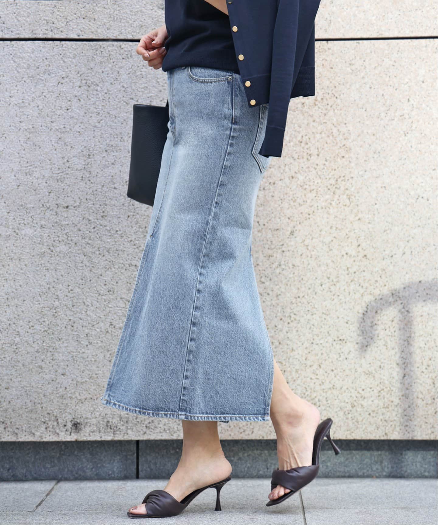 Deuxieme Classe DENIM W Slit スカート