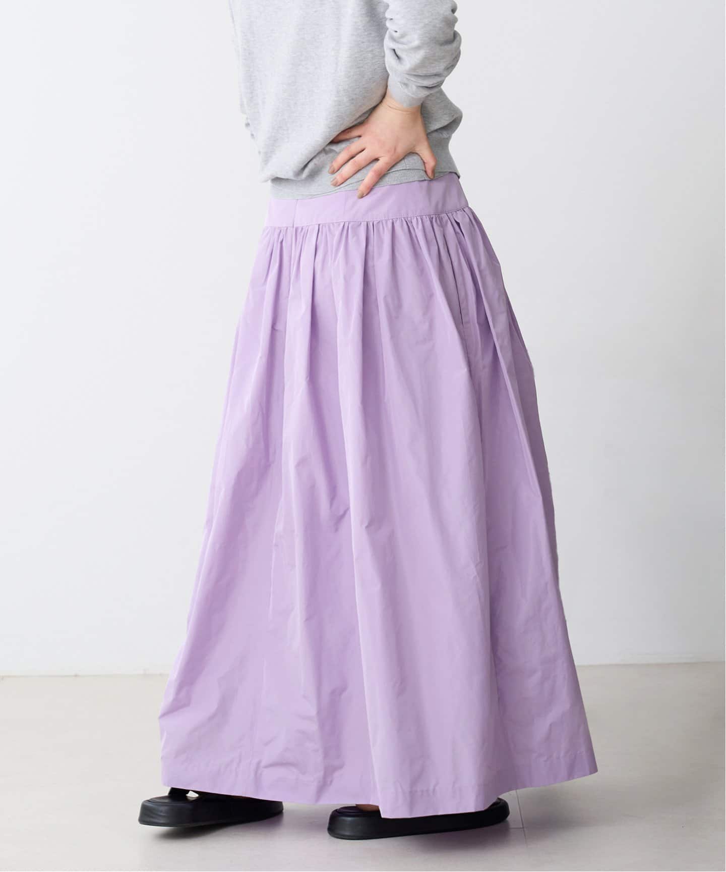 タフタギャザースカート（ロング・マキシ丈スカート）｜IENA（イエナ