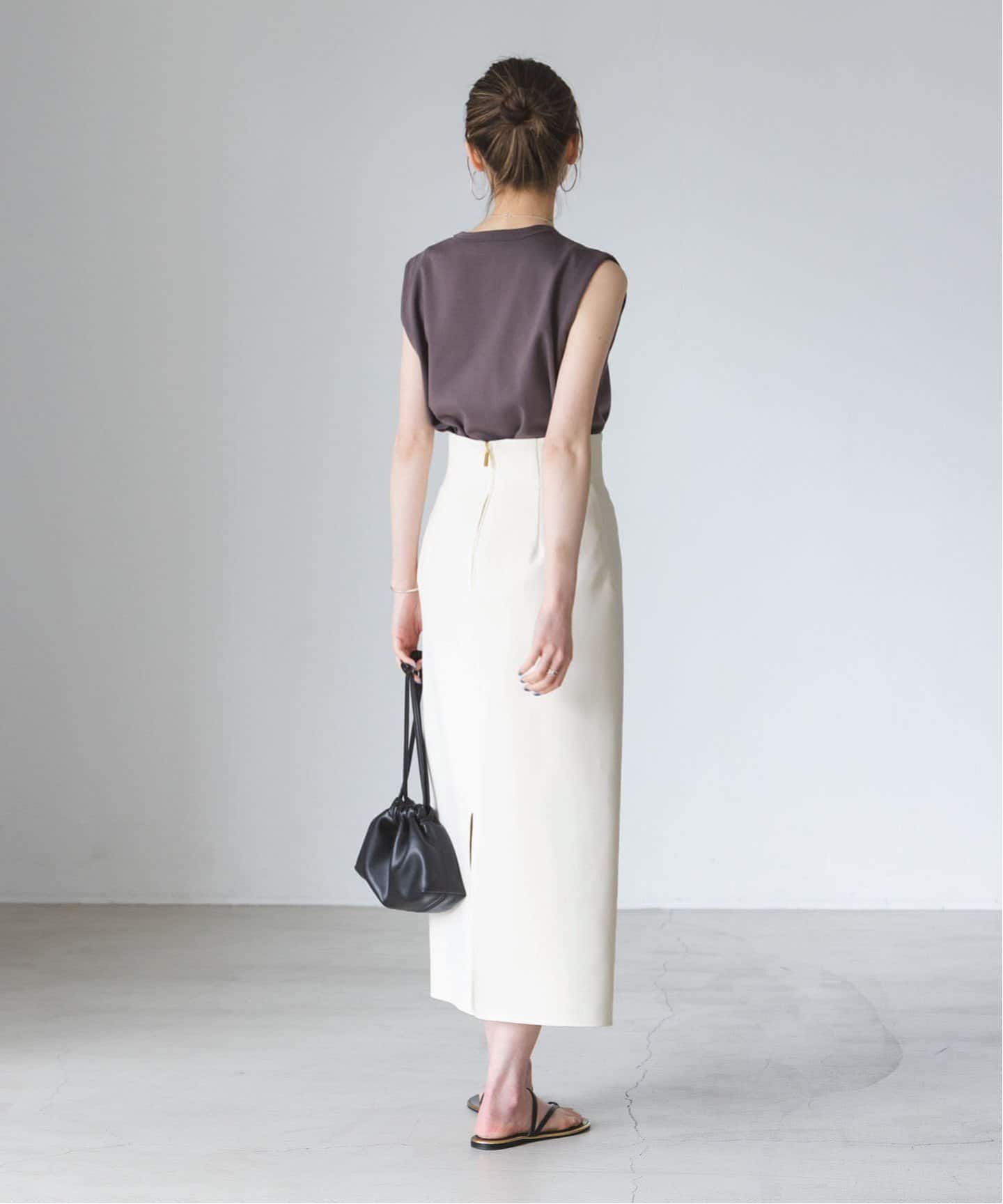 追加》ジャージーライクカラータイトスカート8（ロング・マキシ丈