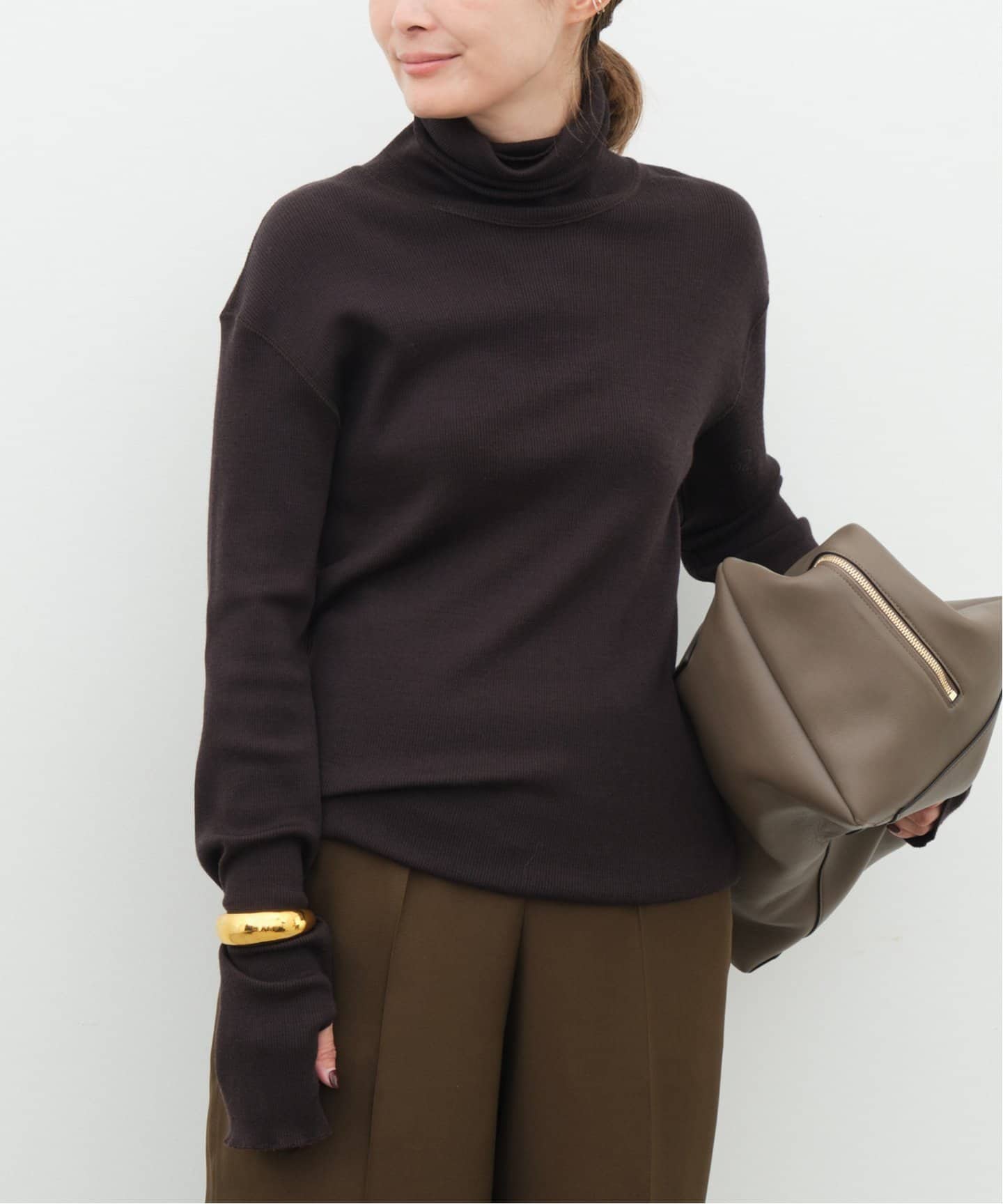 追加 rib タートル（Tシャツ／カットソー）｜Deuxieme Classe