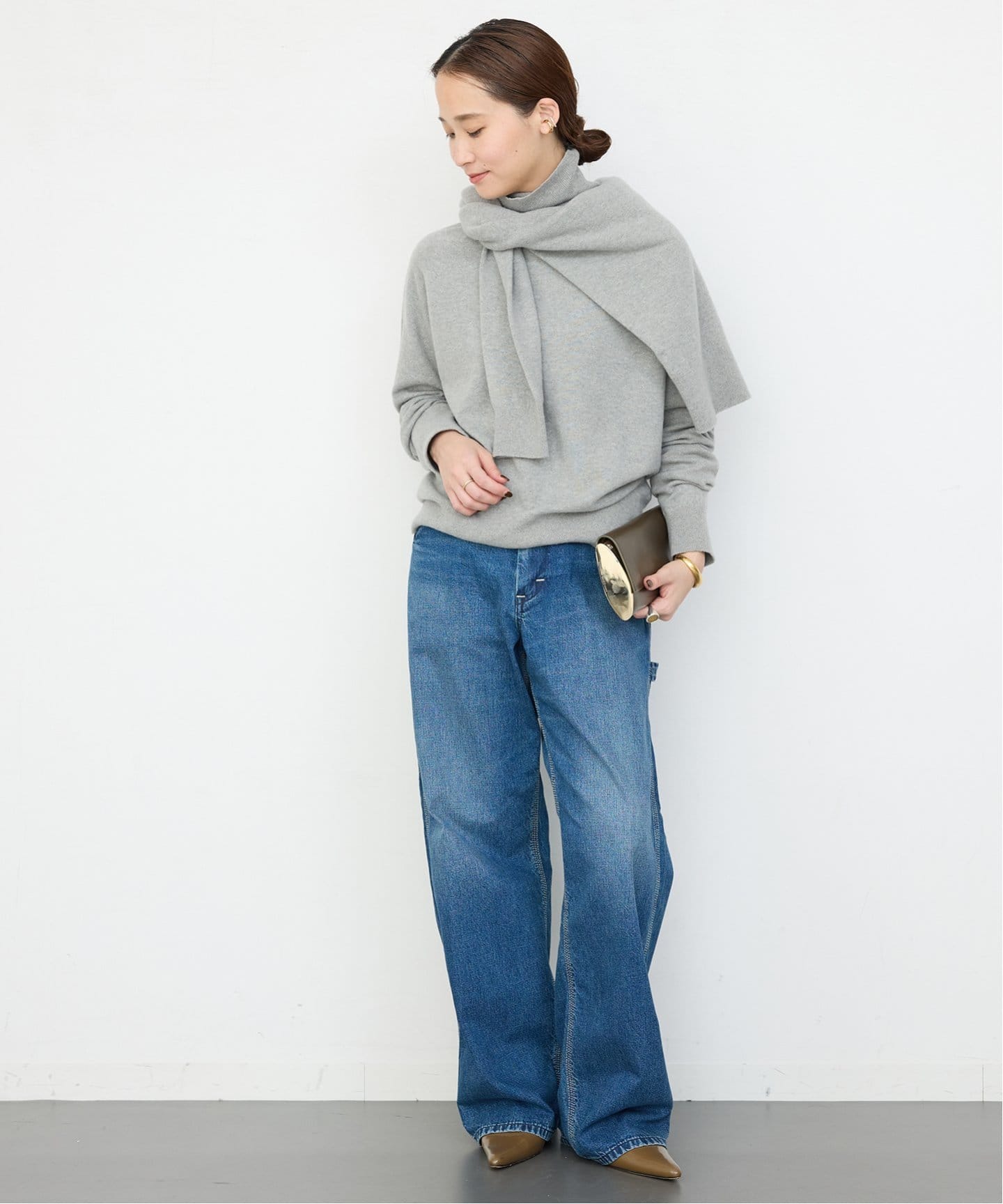 CAPRI タートルネック プルオーバー（ニット／セーター）｜Deuxieme