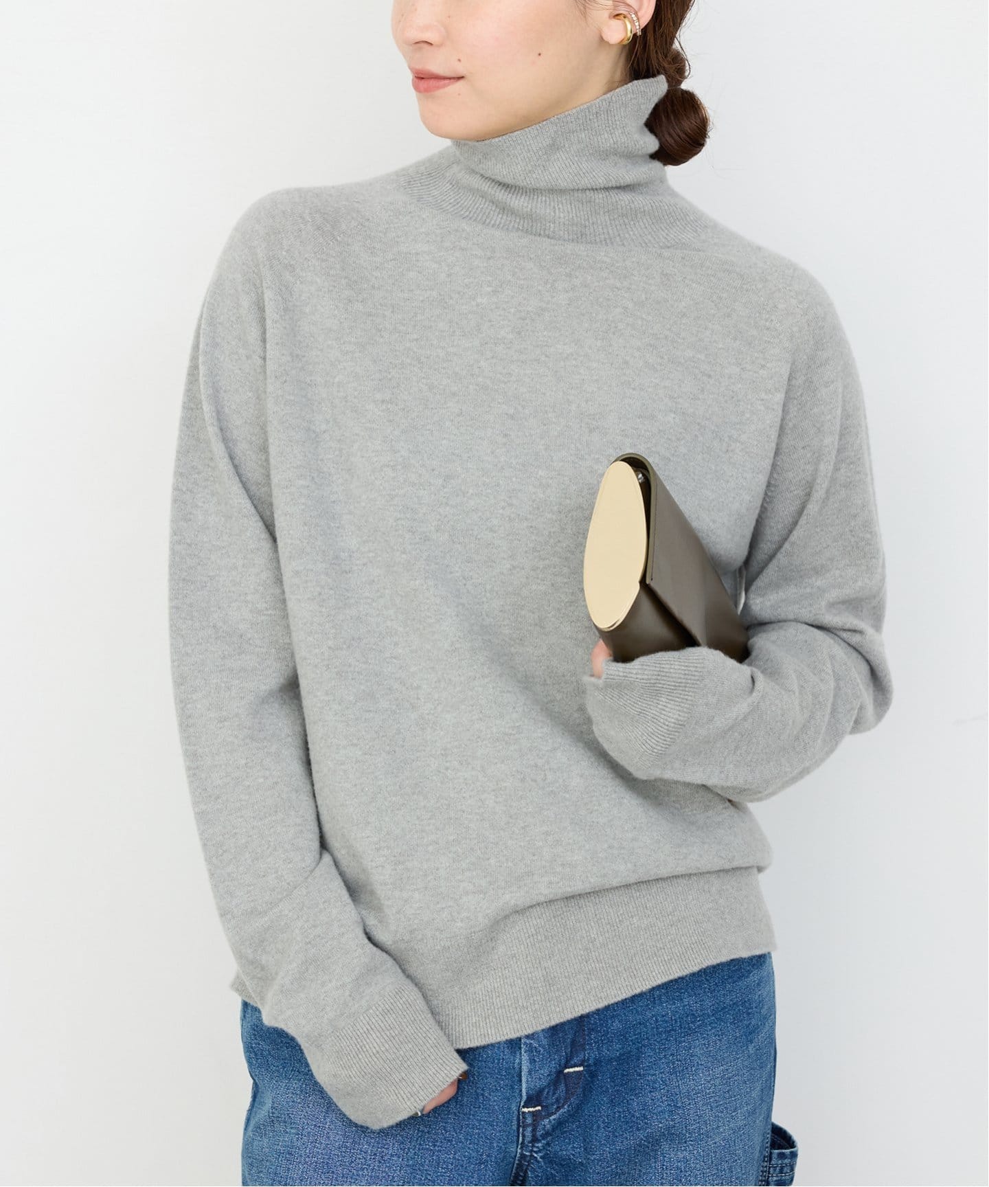 CAPRI タートルネック プルオーバー（ニット／セーター）｜Deuxieme