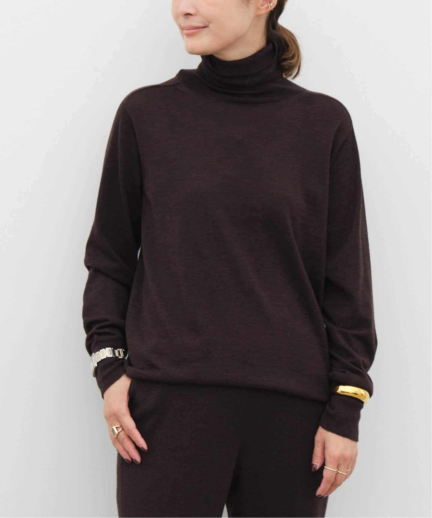 refind タートルネックプルオーバー（ニット／セーター）｜Deuxieme