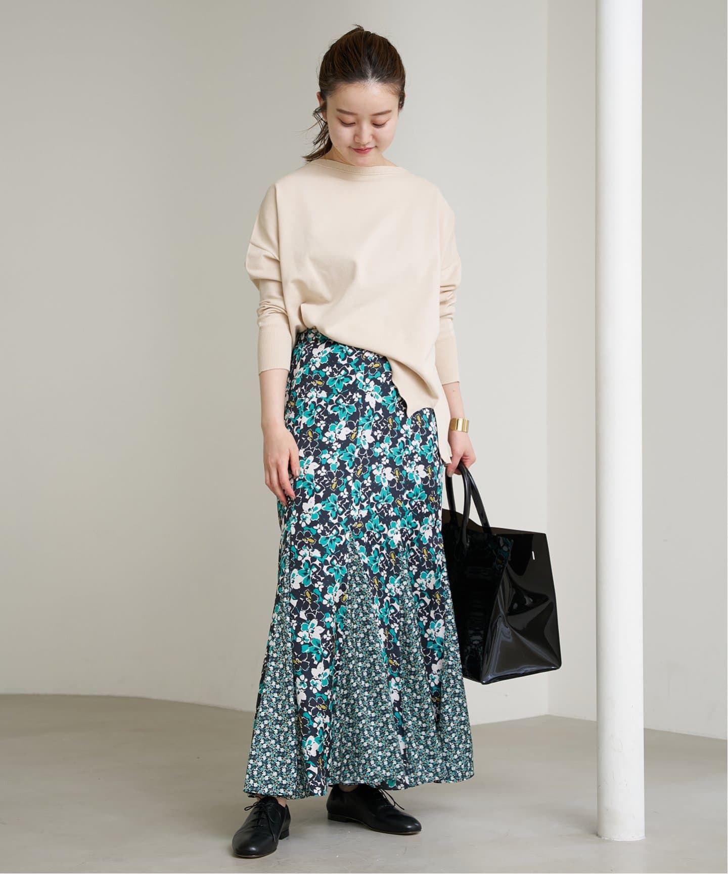 追加2》コットンストレッチ NEO ワイド長袖プルオーバー（ニット