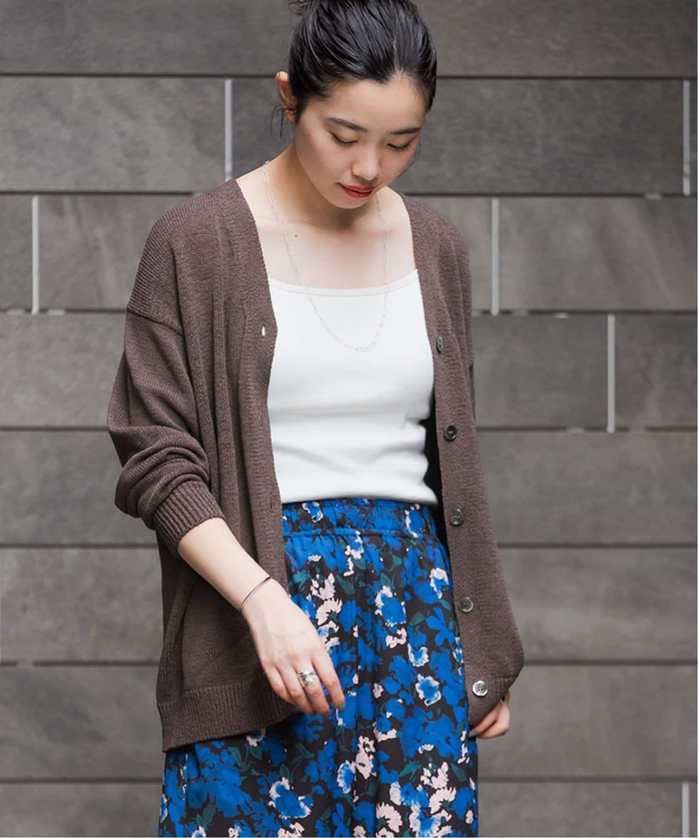 テープヤーン 2WAYカシュクールカーディガン（カーディガン）｜IENA