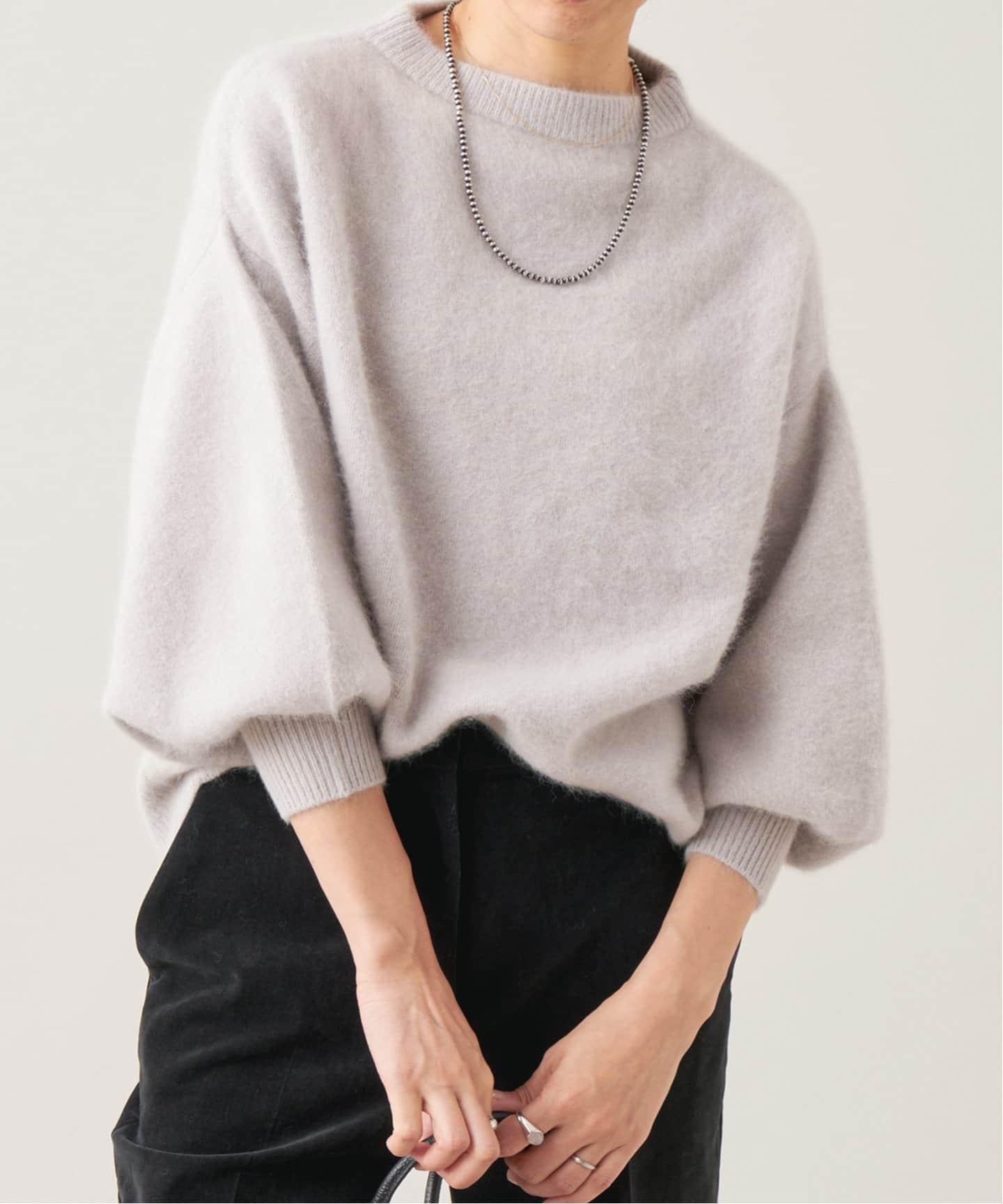 IENA LA BOUCLE ファーニットプルオーバー（ニット／セーター）｜IENA