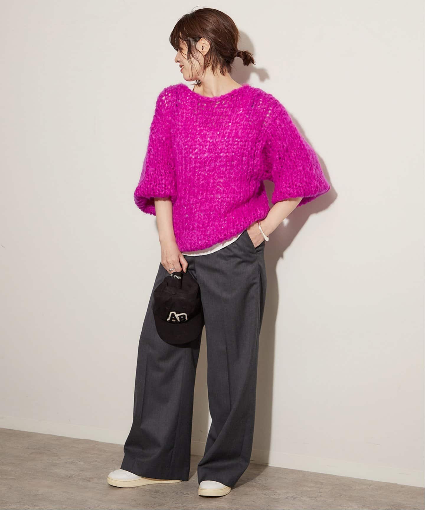 HAND KNIT ジャンボタム プルオーバー（ニット／セーター）｜Plage