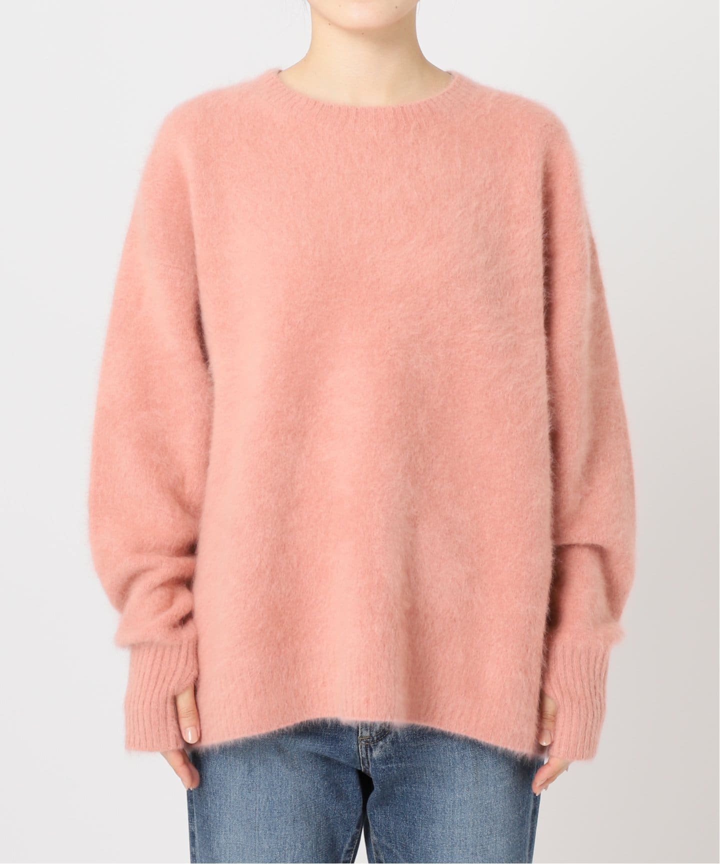 WEB限定追加》Fur Nuance プルオーバー（ニット／セーター）｜Plage