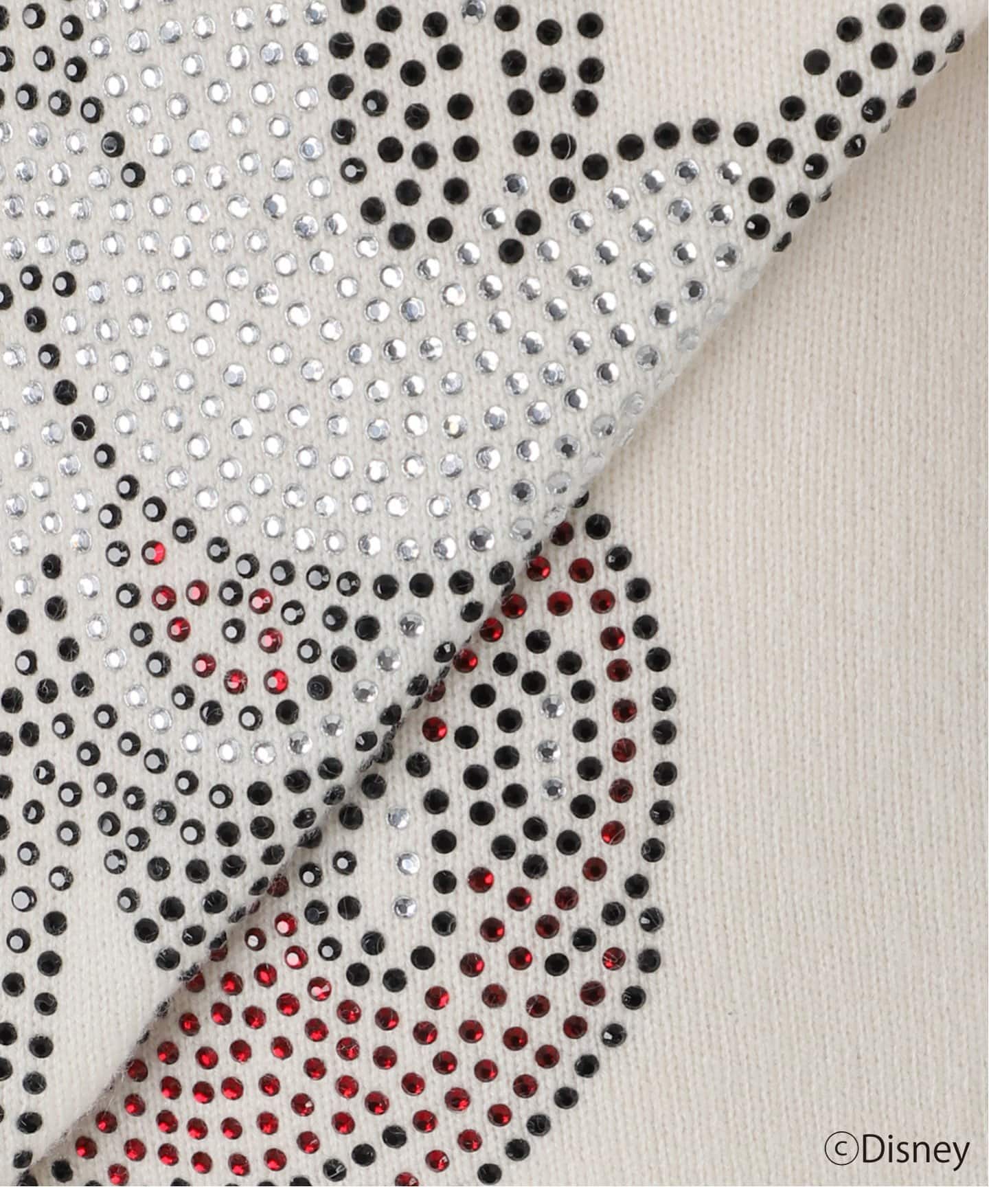 ミッキーマウス /カシミヤ ラインストーンニット（ニット／セーター