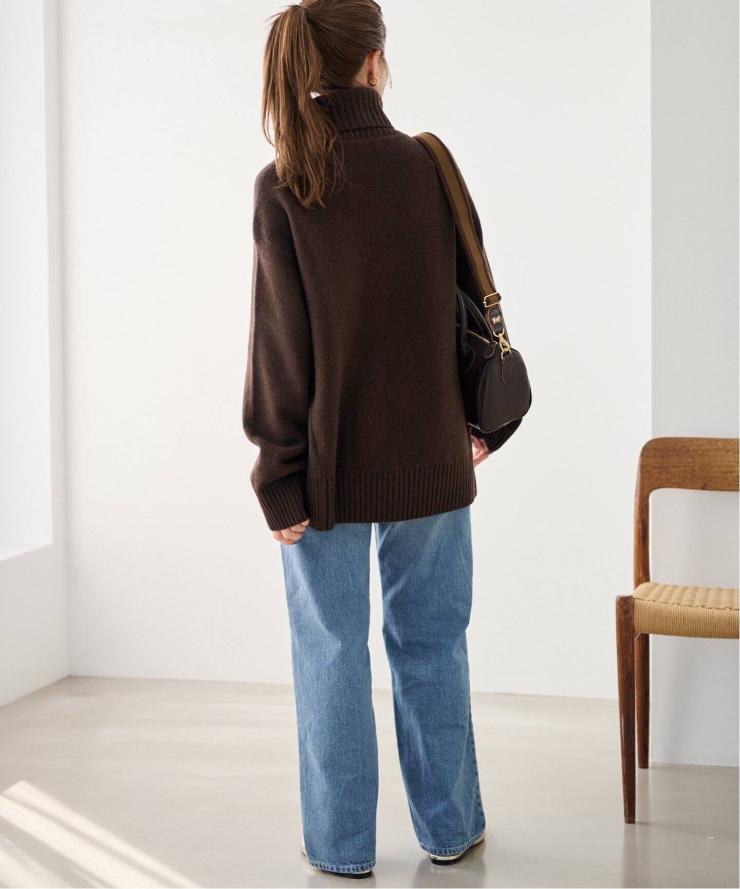 ≪追加≫AQUAタートルプルオーバー（ニット／セーター）｜FRAMeWORK