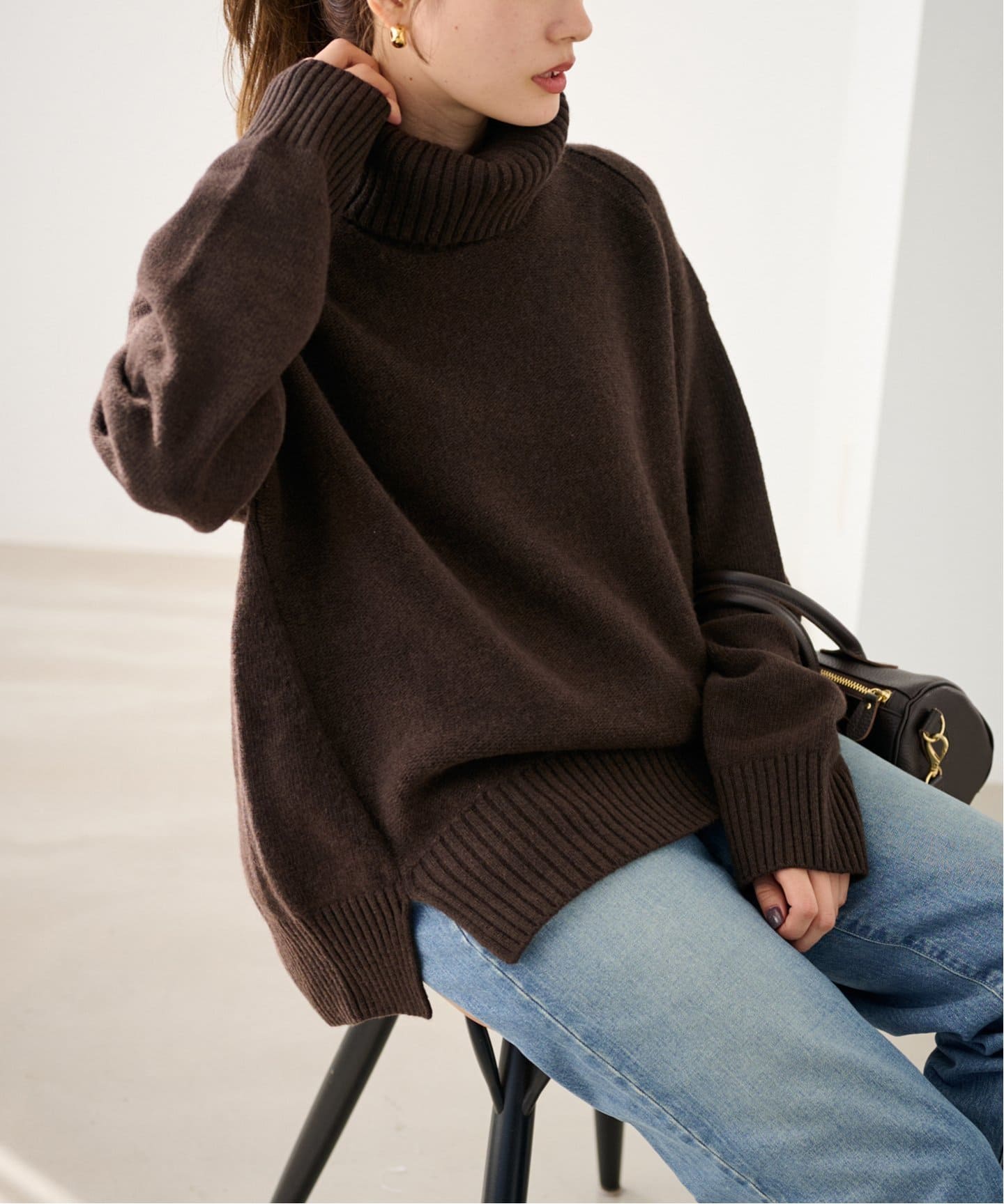 ≪追加≫AQUAタートルプルオーバー（ニット／セーター）｜FRAMeWORK