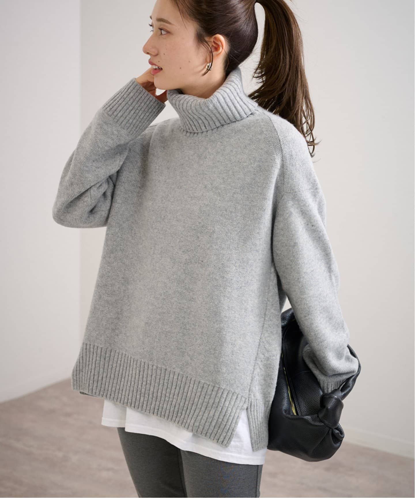 ≪追加≫AQUAタートルプルオーバー（ニット／セーター）｜FRAMeWORK