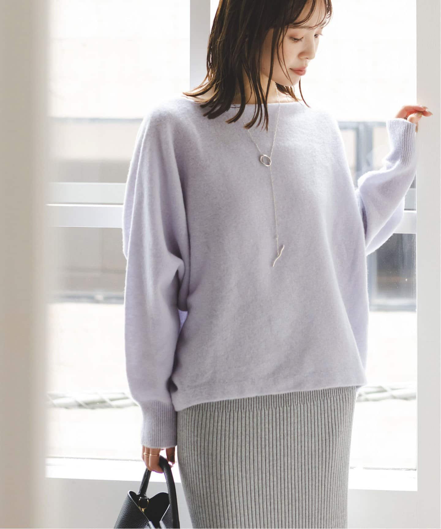 追加》ファインウールドルマンプルオーバー 4（ニット／セーター