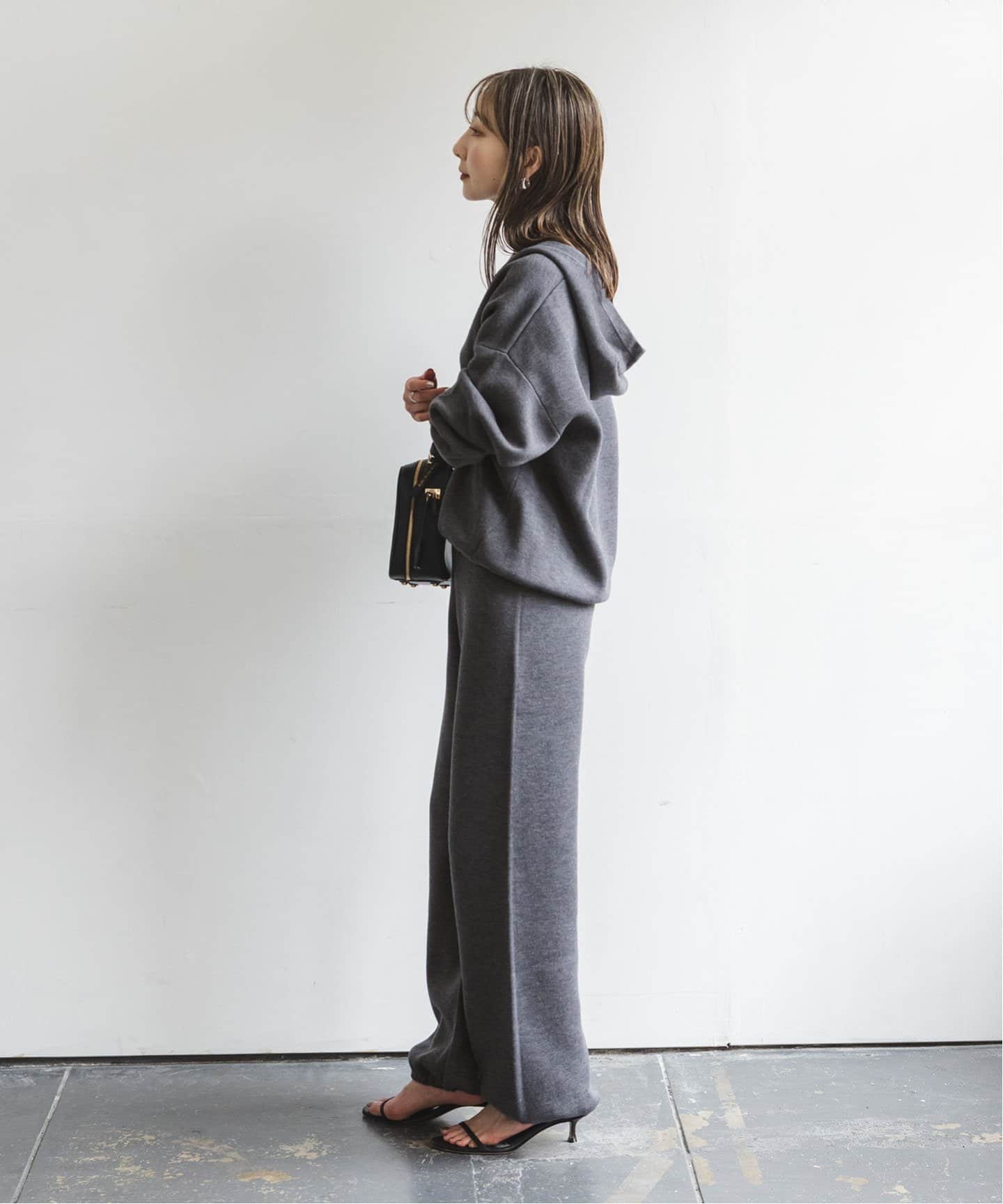 追加》接結タック編みフードプルオーバー2（ニット／セーター）｜NOBLE