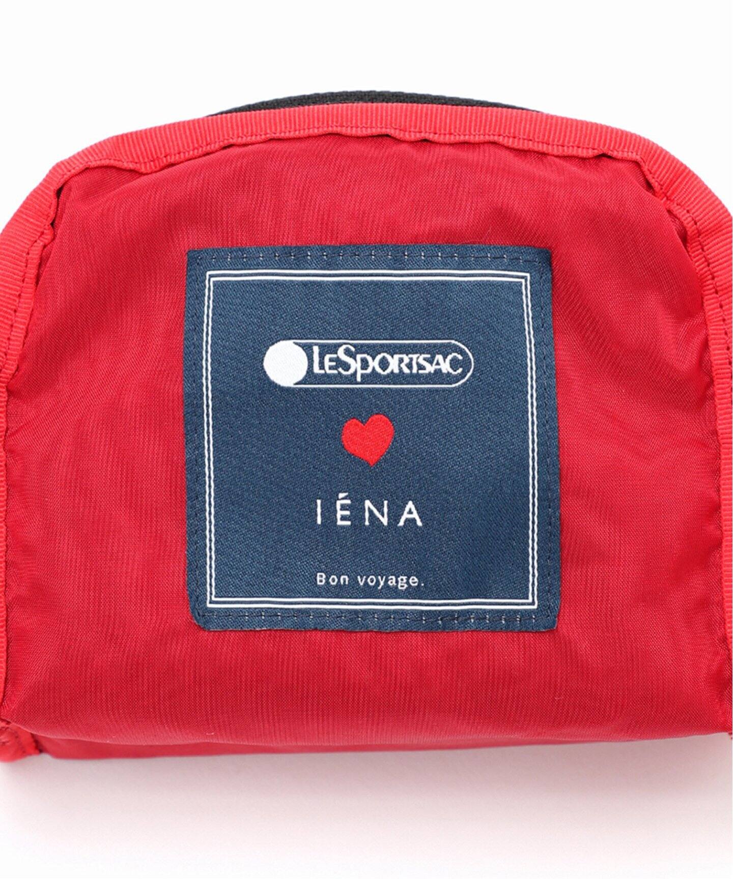 LeSportsac/レスポートサック × IENA EXPO別注 SQUARE COSMETIC(フリル