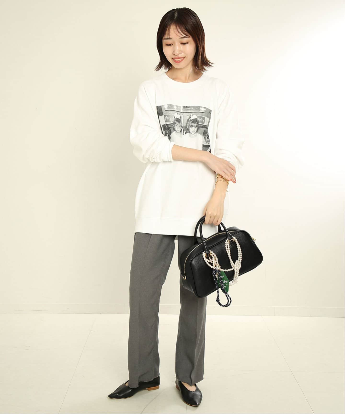 追加》SLOBE スクエアボストンバッグ（ボストンバッグ）｜SLOBE IENA