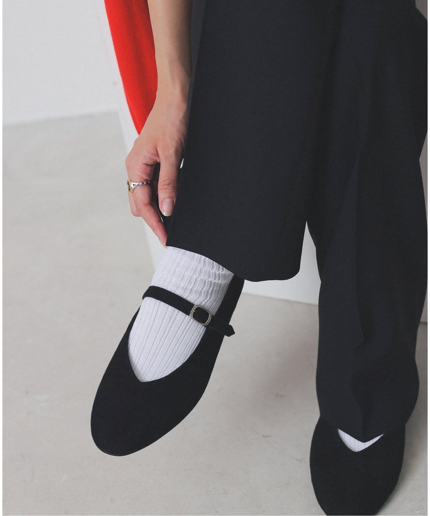 BLACK セーラーカラーニット（ニット／セーター）｜IENA（イエナ）の