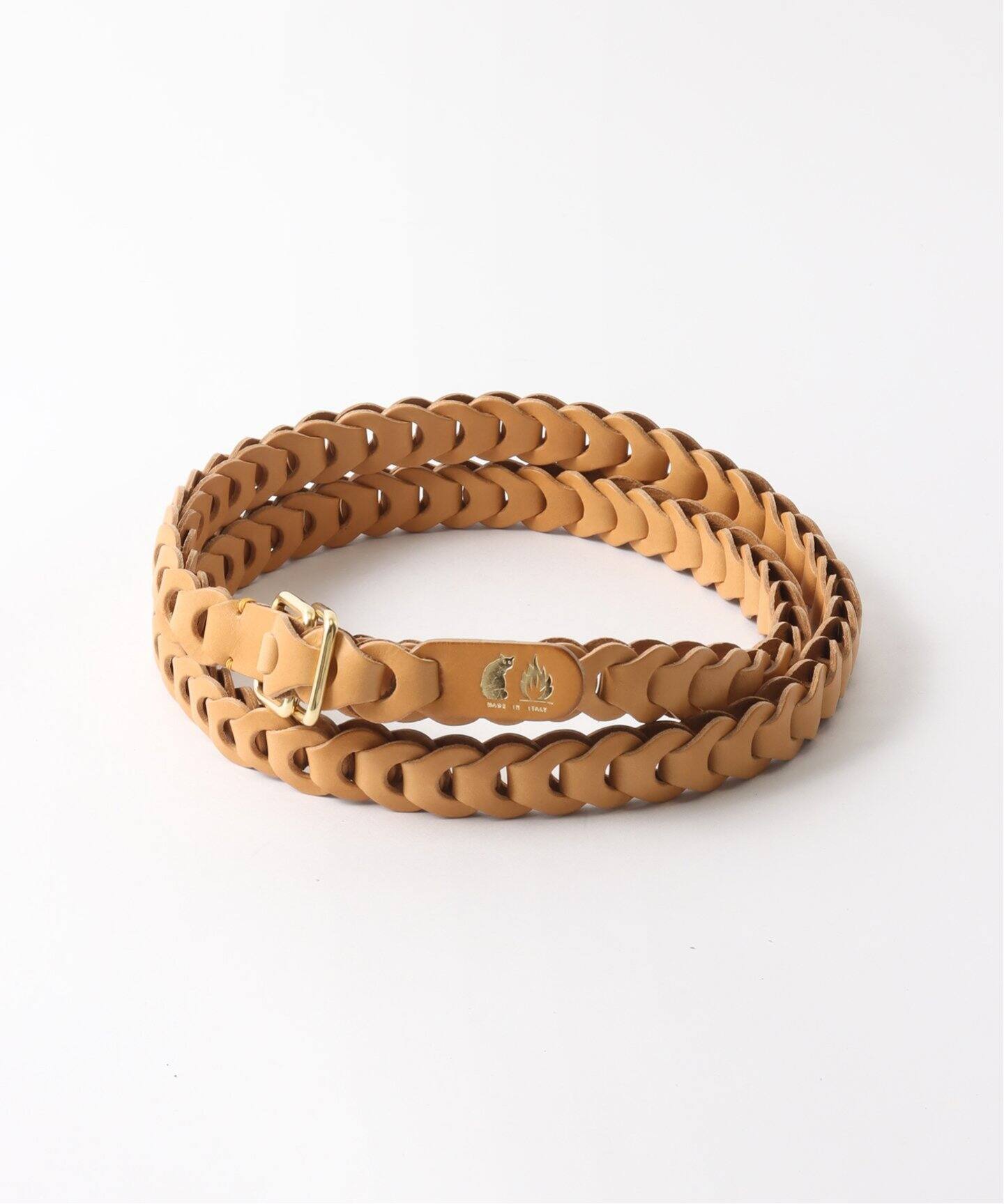 m's braque × il micio 】別注フルハンド ダブルベルト（ベルト