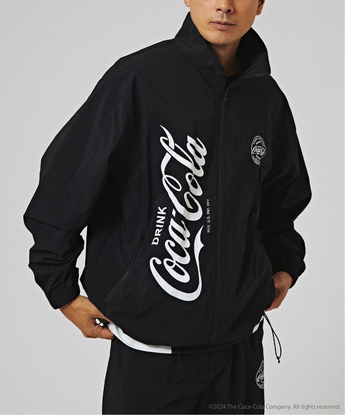 Coca-Cola / 別注 トラック ジャケット（ナイロンジャケット