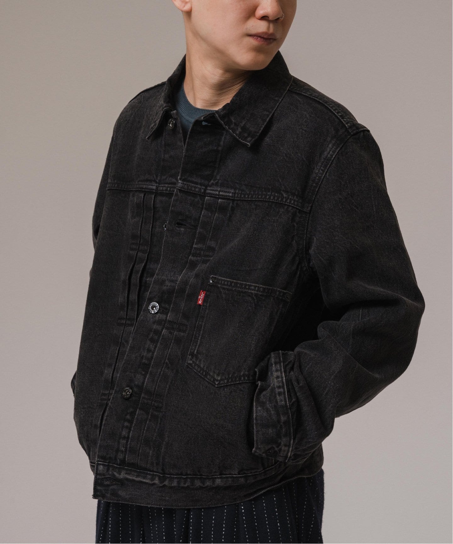 Levi's(リーバイス) 30th 別注 Type 1 Trucker Jacket BLACK（デニム