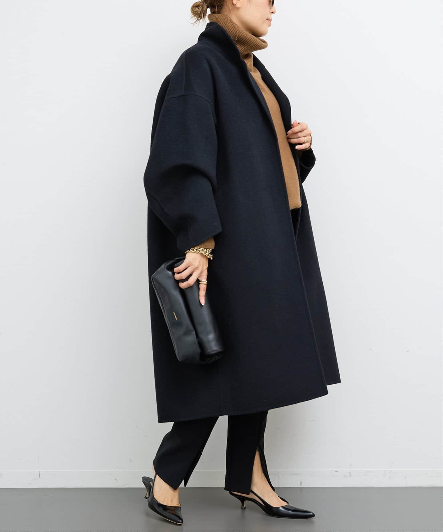 ウールアンゴラリバーコート（チェスターコート）｜Deuxieme Classe