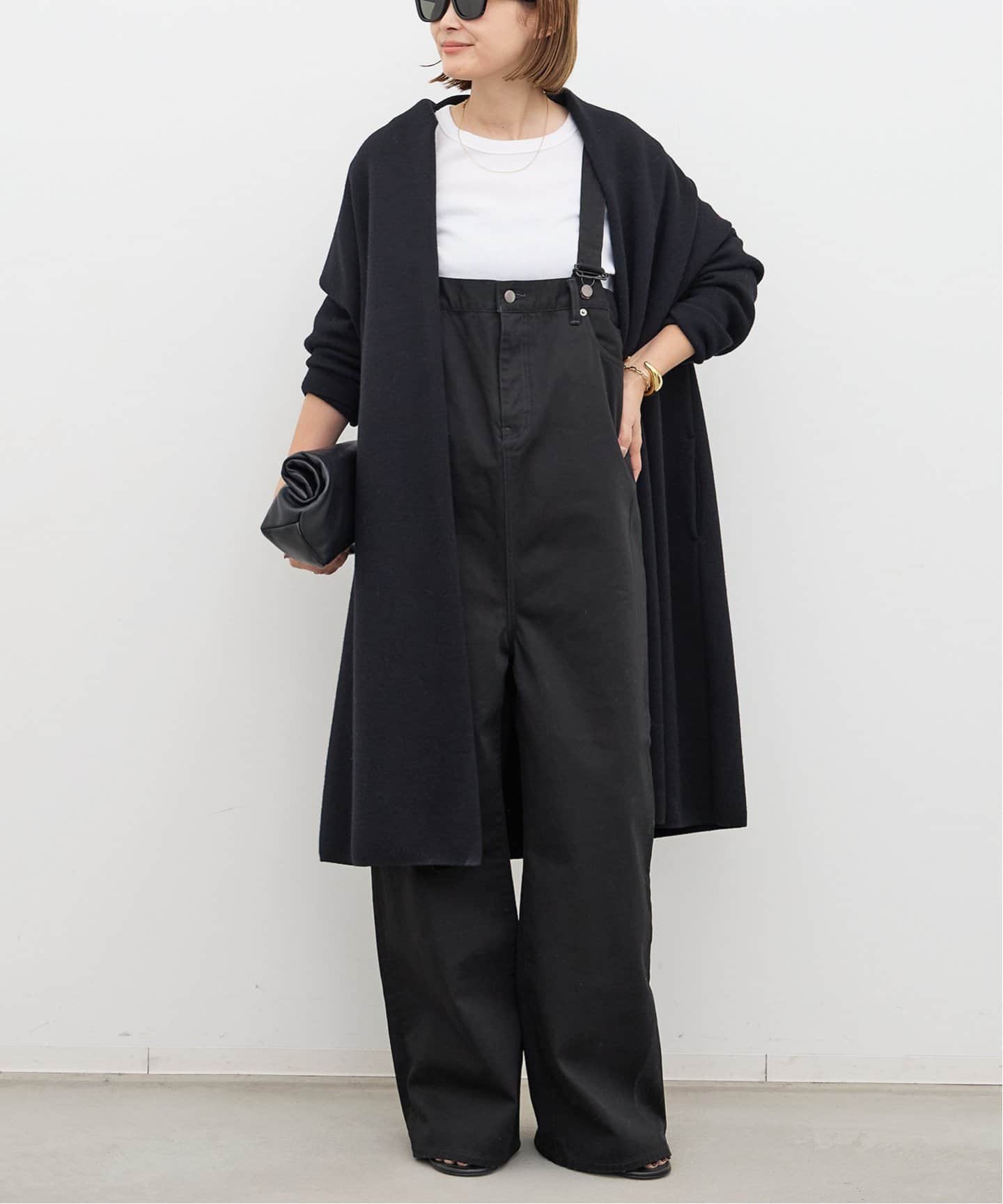 SMOOTH KNIT GOWN MIDI コート（その他ブルゾン／アウター）｜Deuxieme