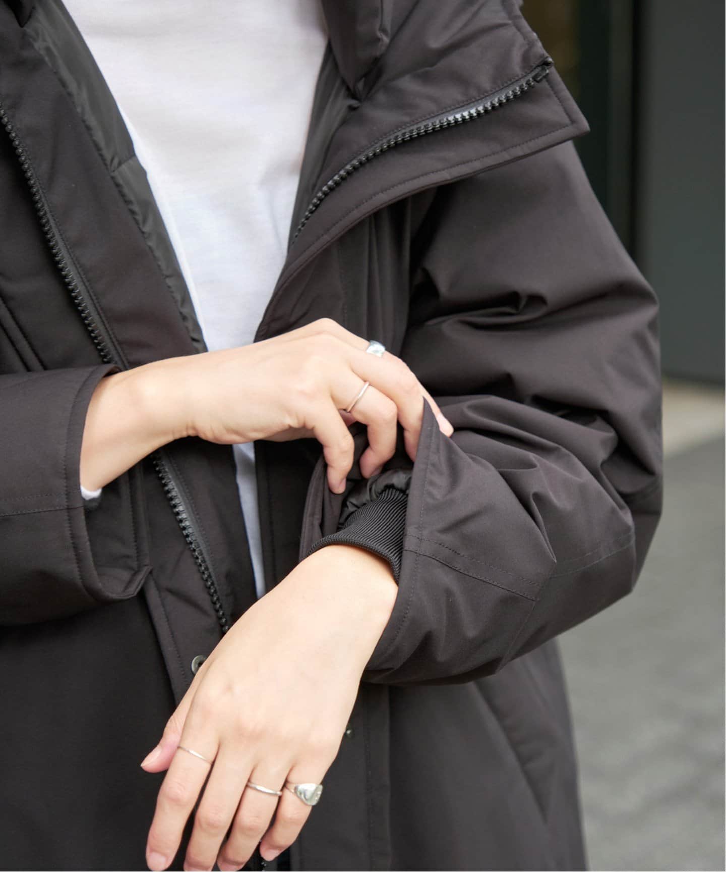 追加》撥水フーデッドダウンコート（ダウンジャケット）｜Spick and