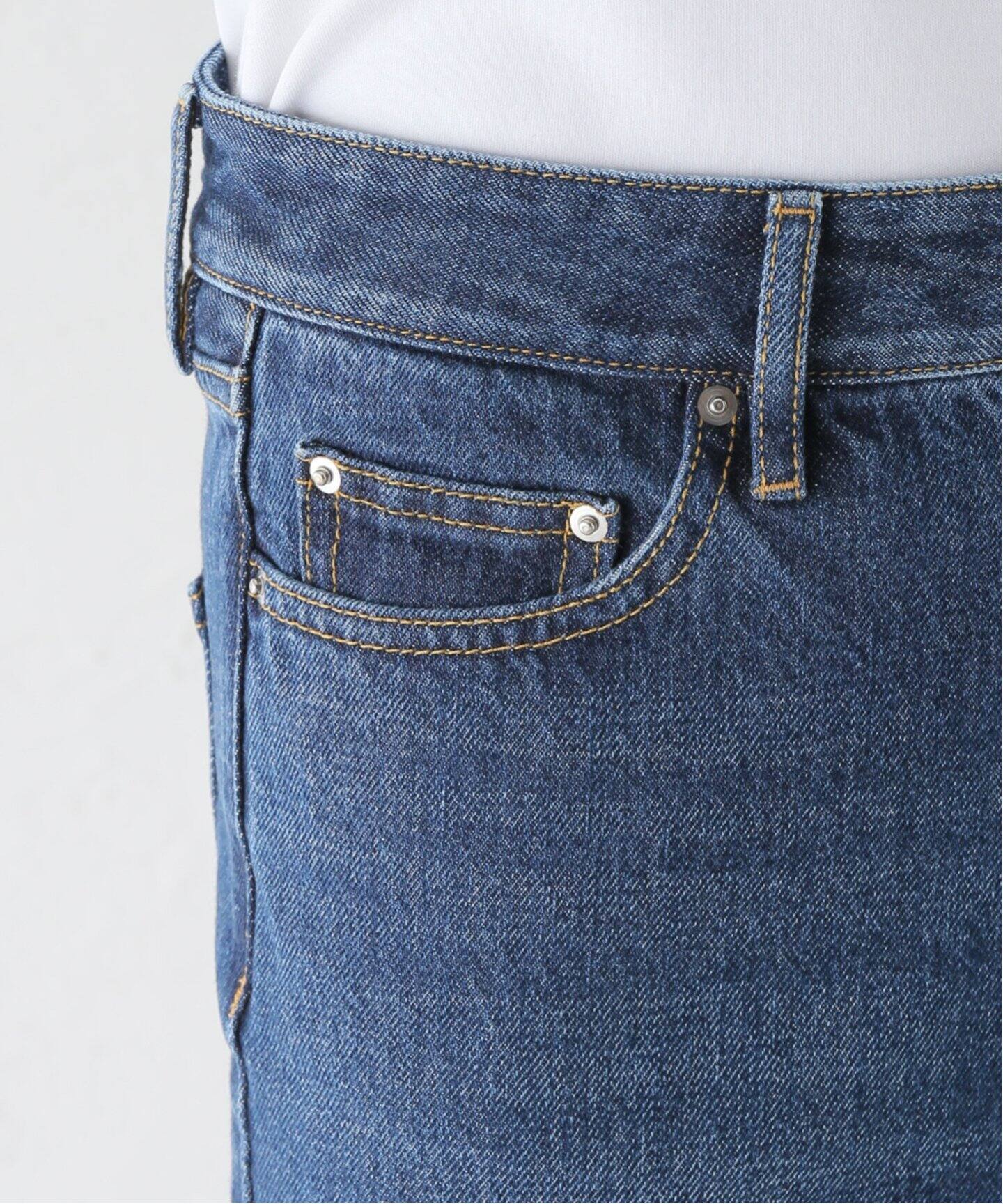 スリム クロップドデニム（デニムパンツ・ジーンズ）｜Deuxieme Classe