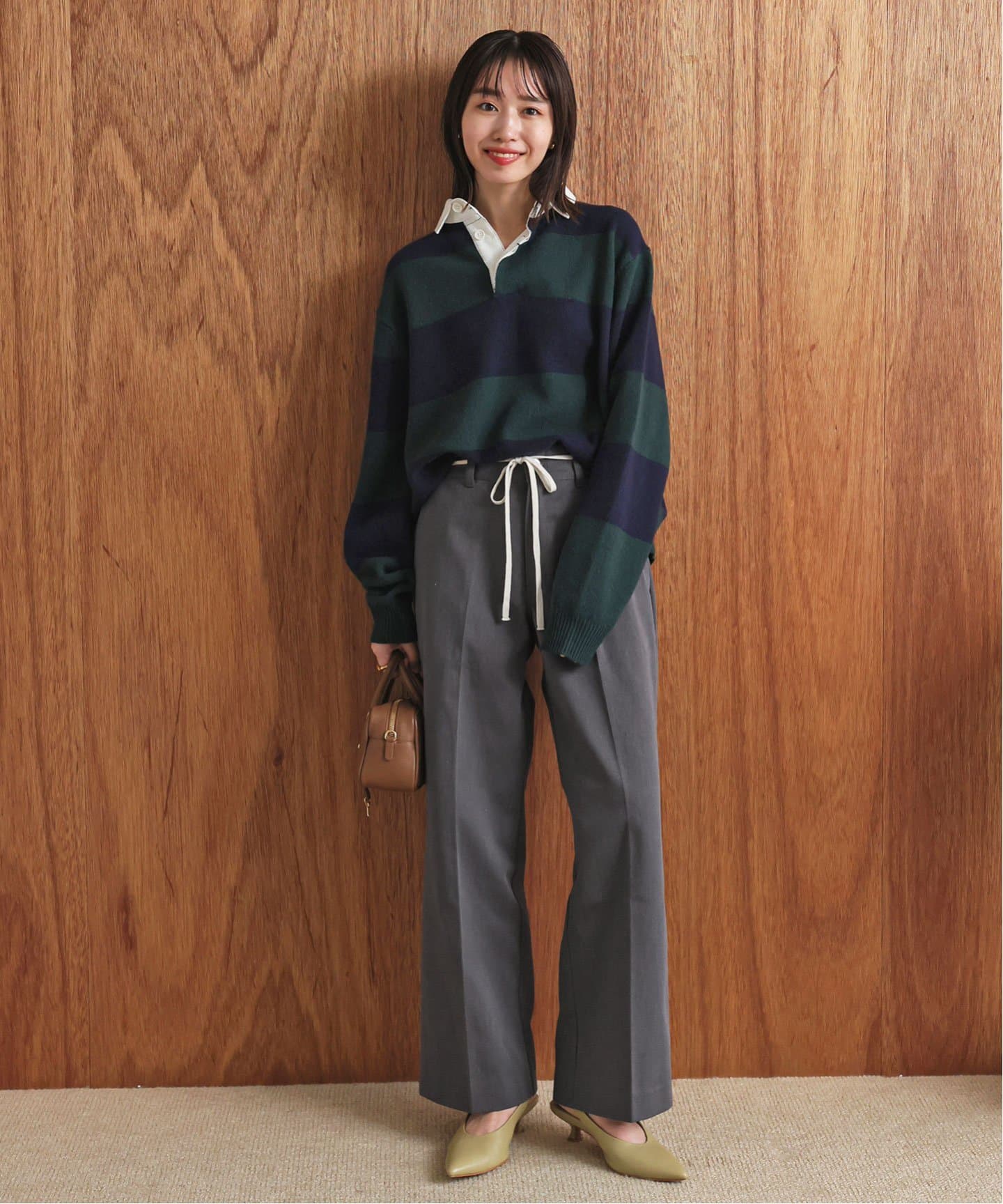 Dickies/ディッキーズ SLOBE別注 ハイウエストスラックス（スラックス