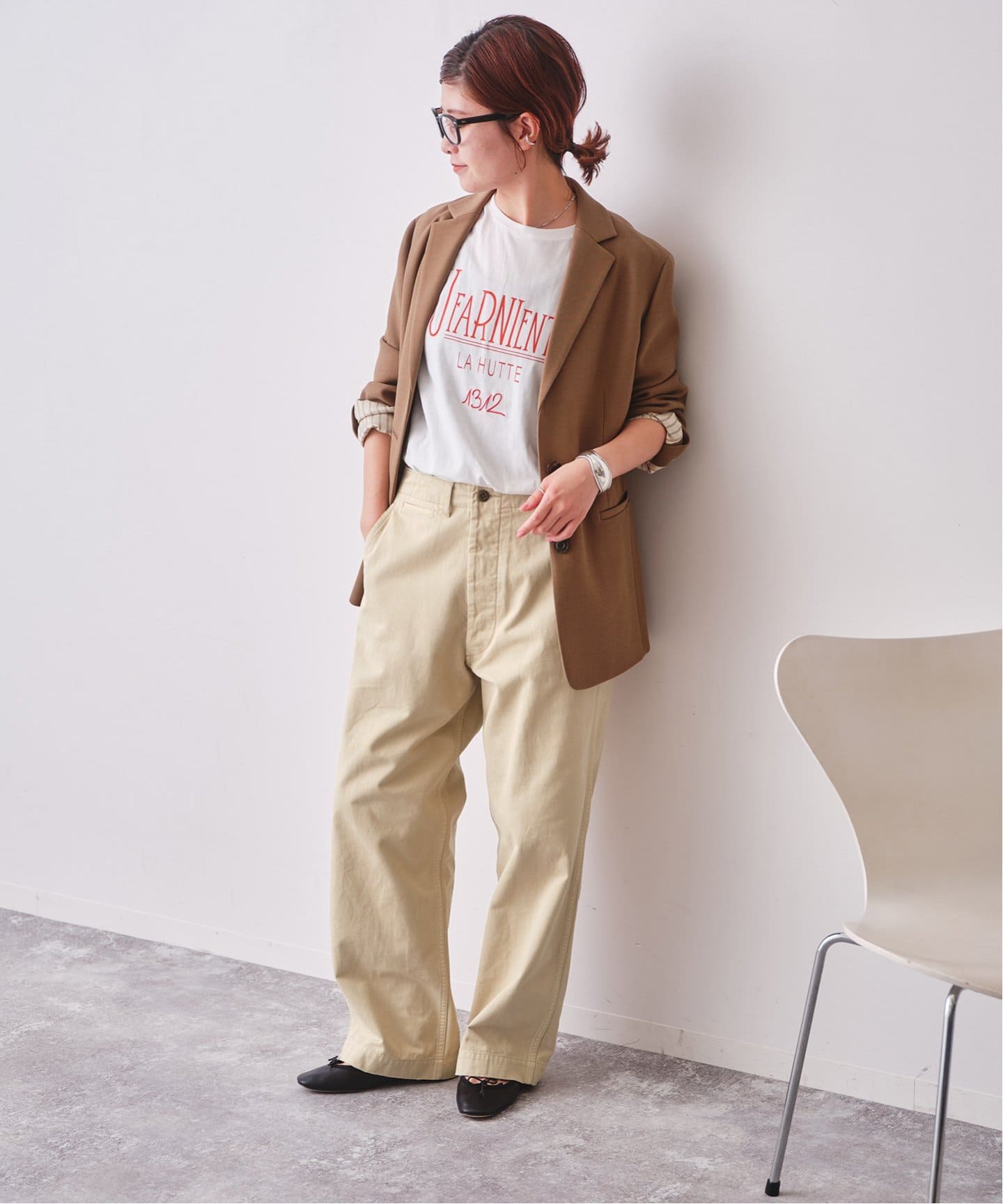 Higuchi×S チノワイドパンツ（チノパンツ）｜Spick and Span（スピック