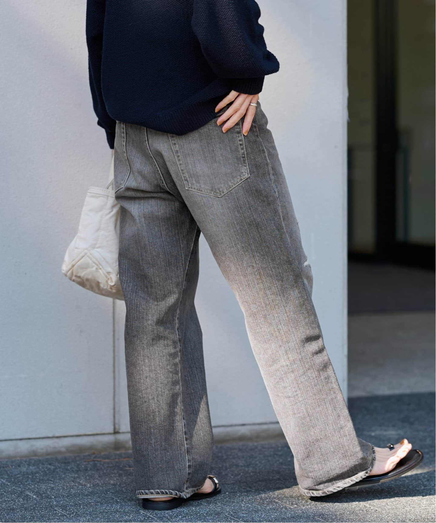 ≪ベストセラー≫デニムストレートパンツ2（デニムパンツ・ジーンズ