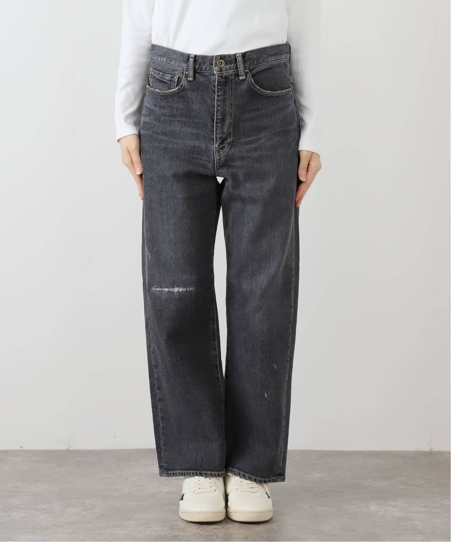 ≪追加・ベストセラー≫デニムストレートパンツ4（デニムパンツ