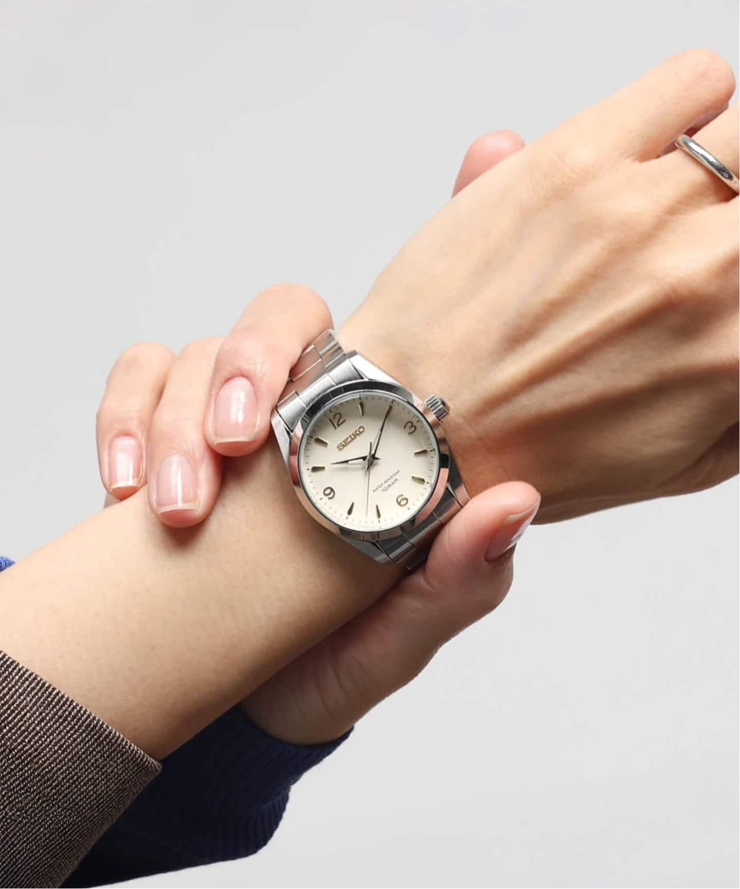 SEIKO / セイコー】Exclusive IENA × HIROB Ivory 別注（新品）｜HIROB