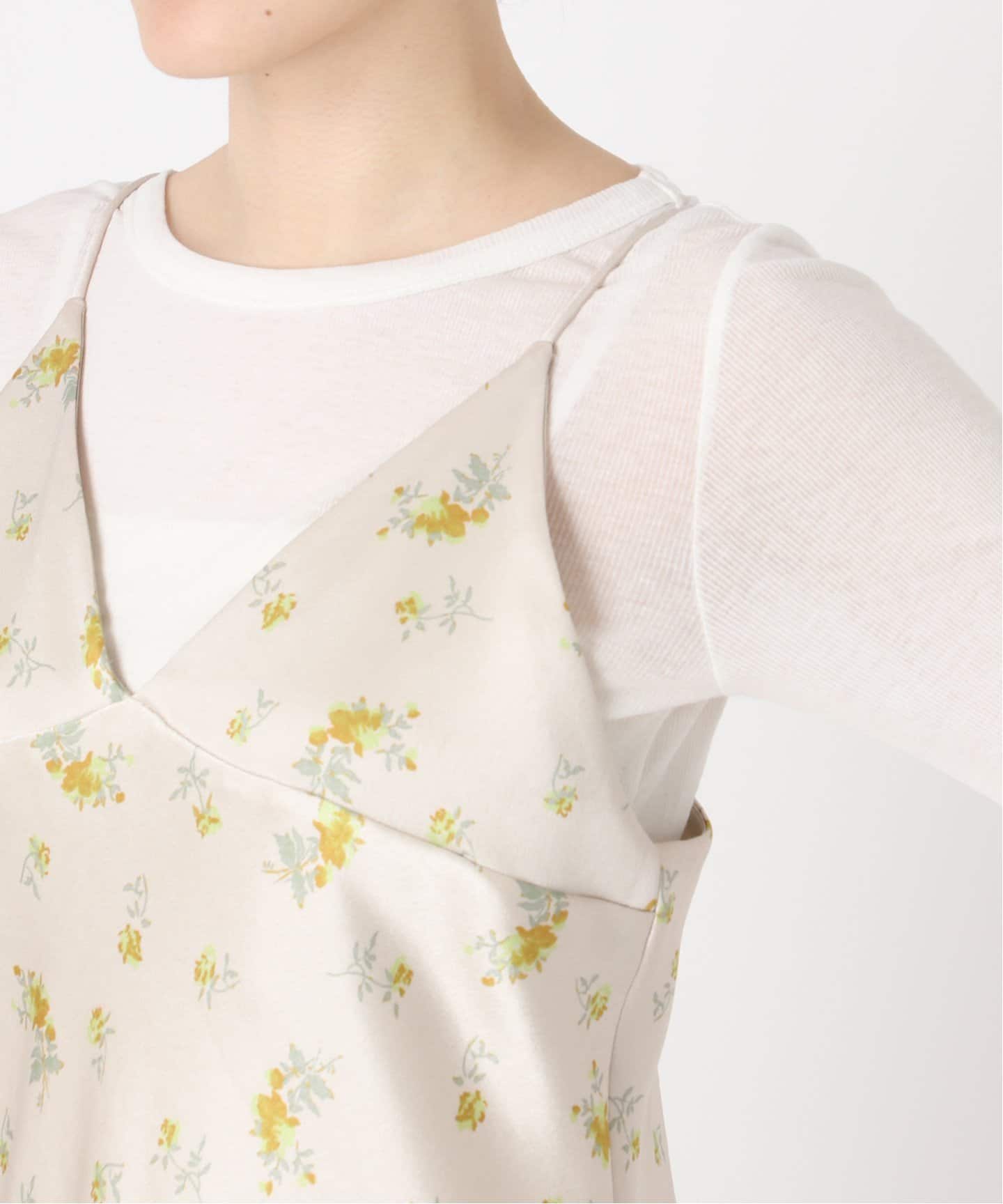 フラワープリント キャミソールワンピース（ワンピース）｜IENA