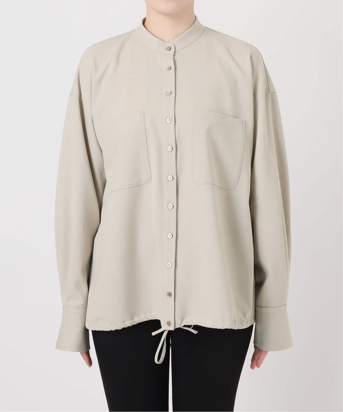 追加3》ウーリッシュツイルタックボリュームシャツ（シャツ／ブラウス